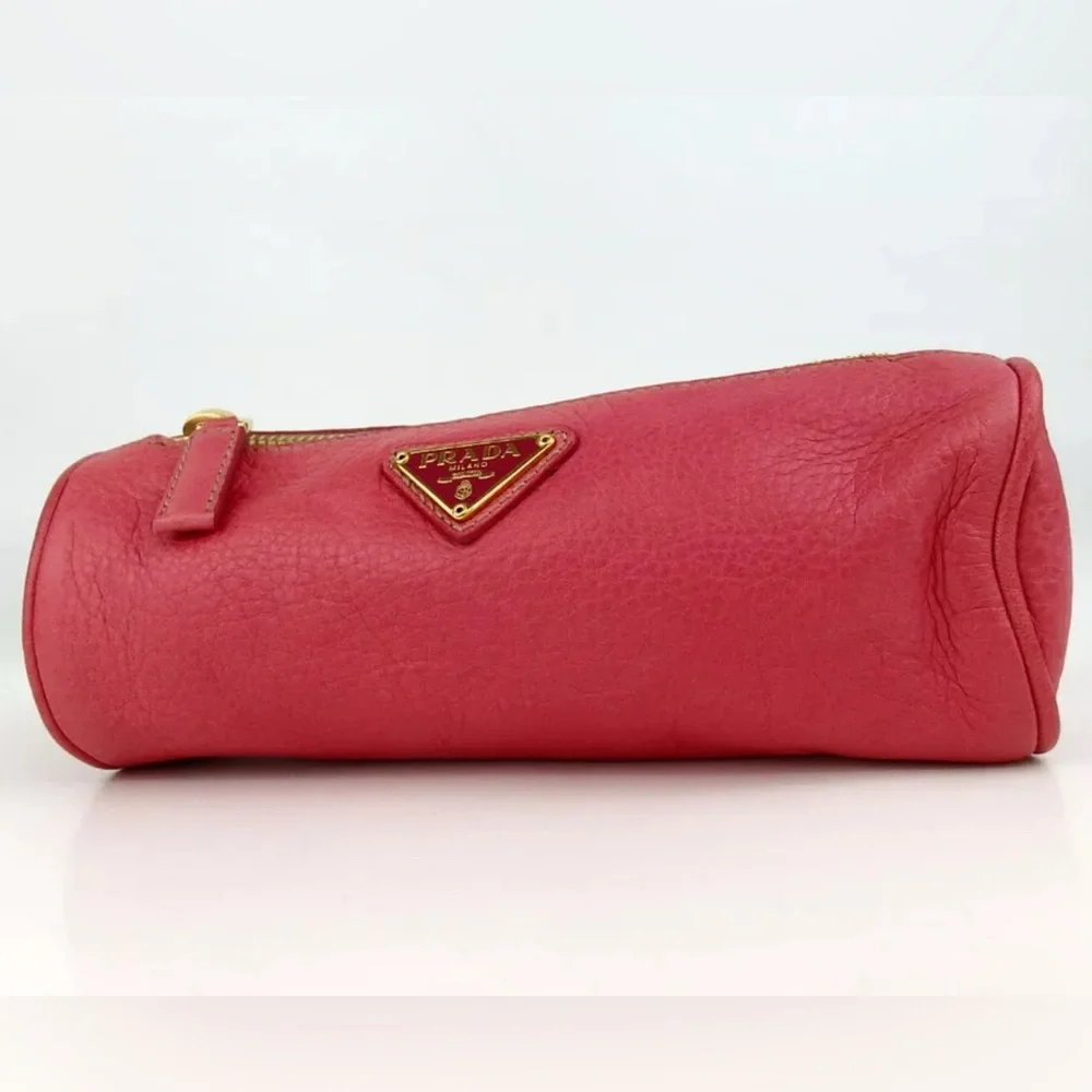 PRADA Signature Leather Pouch Bag 😍❤️🔥